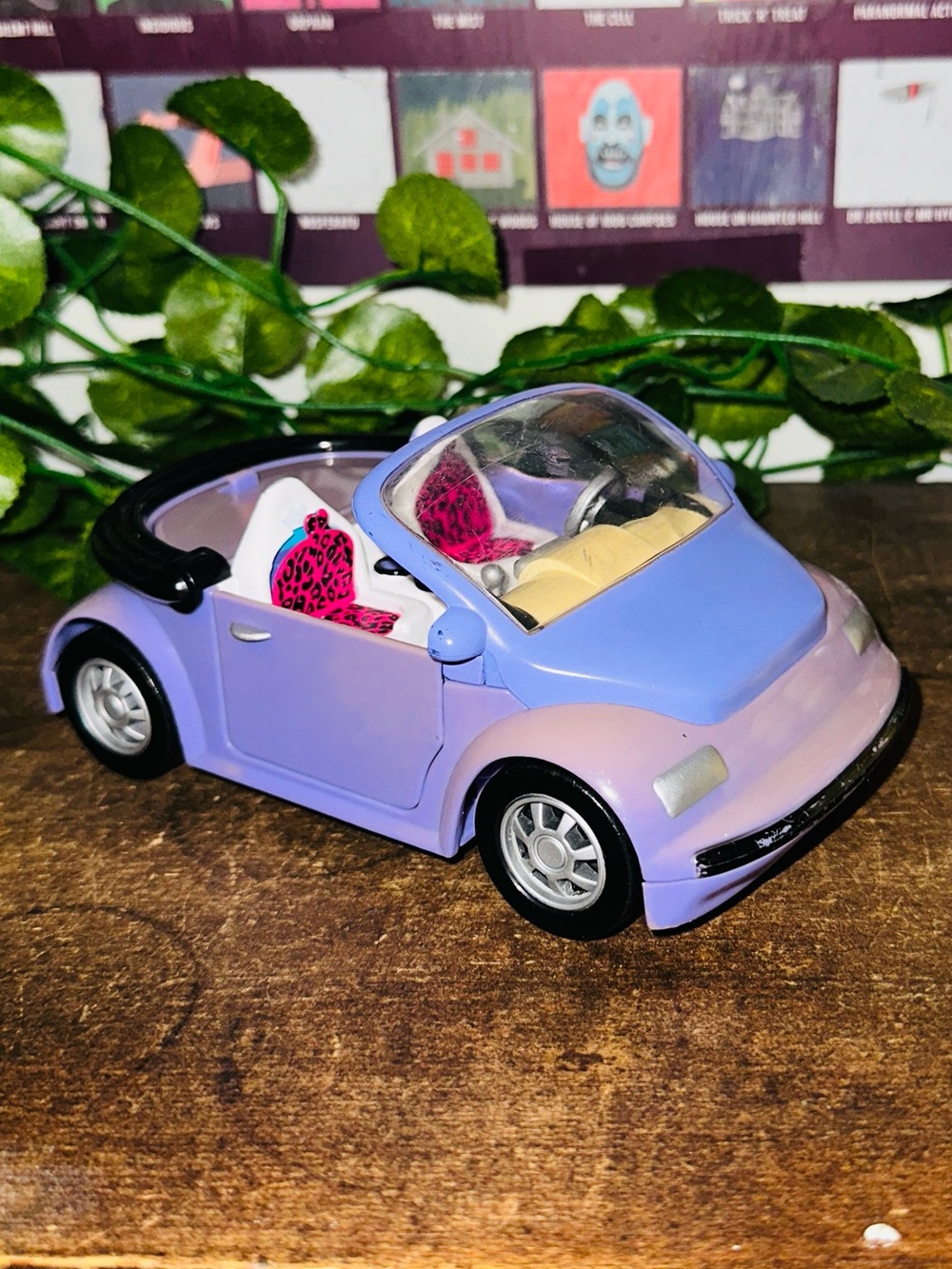 Polly Pocket Y2K 2000’s Mattel Purple Love Bug Toy Car